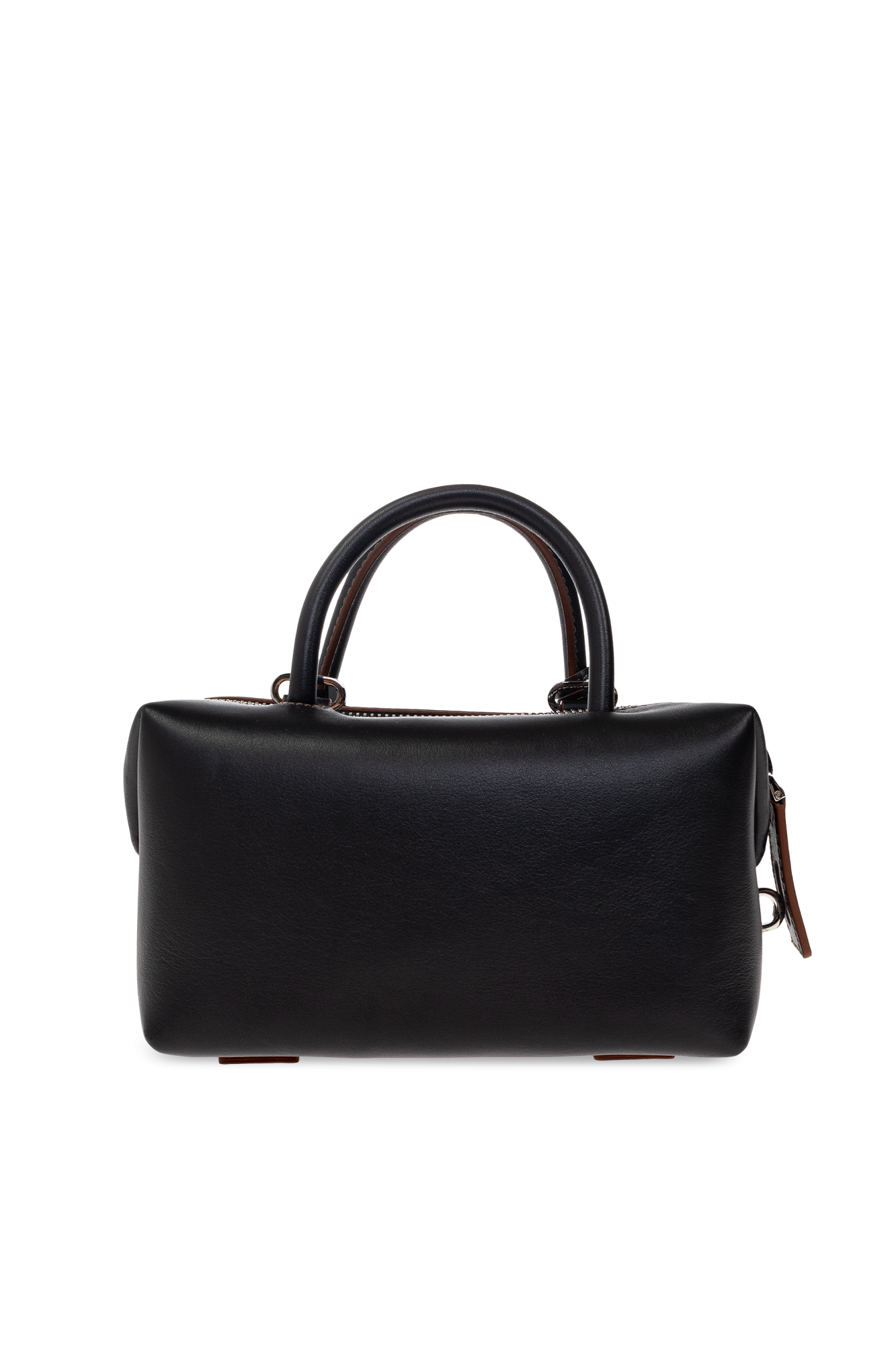 Max Mara◆HOLDALLS◆カーフレザー ハンドバッグ Small Holdall Bag: New Leather Handbags | Max Mara